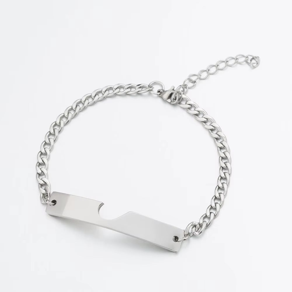 Luxury Heart Charm Gold Color Stainless Steel Couple Bracelet Link Women Men Gift Matching Jewelry for LGBT Valentine'S Day